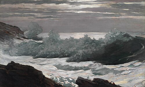 Early Morning After a Storm at Sea, 1900, Winslow Homer