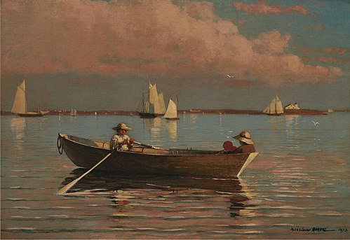Gloucester Harbor, 1873, Winslow Homer