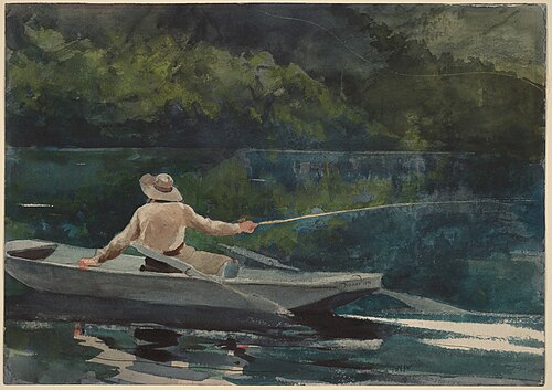 Casting, Number Two, 1894, Winslow Homer