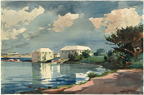 Salt Kettle, Bermuda, 1899, Winslow Homer