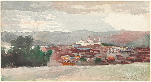 View of Santiago de Cuba, 1885, Winslow Homer