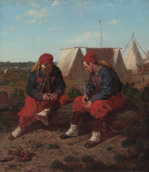 The Brierwood Pipe, 1864, Winslow Homer
