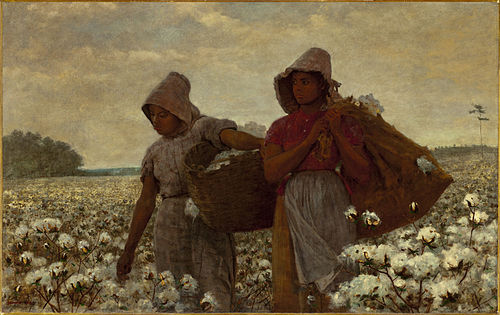 Cueilleuses de coton, 1876, Winslow Homer