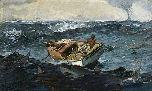 Le Gulf Stream, 1899, Winslow Homer