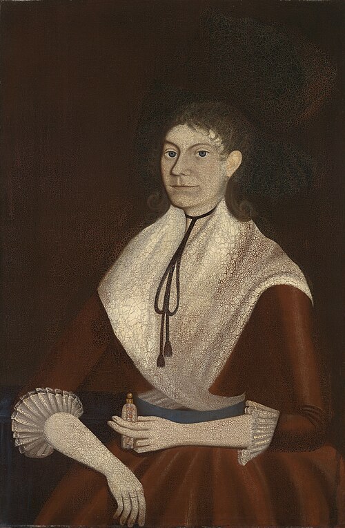 Sylvia Church Weston Sampson, 1793, Rufus Hathaway