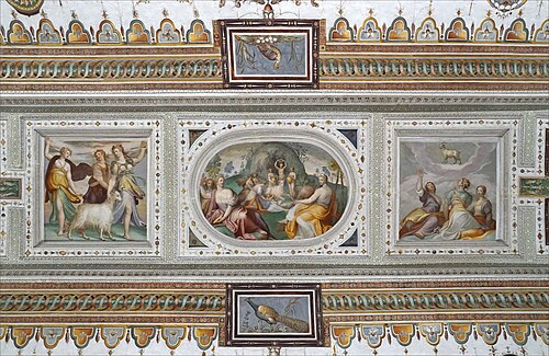 Jupiter suckled by the goat Amalthea, 1600, Federico Zuccari