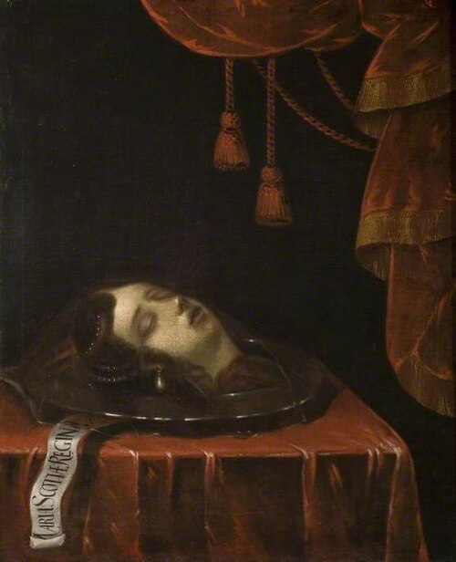The Head of Mary, Queen of Scots after Her Execution, , Federico Zuccari