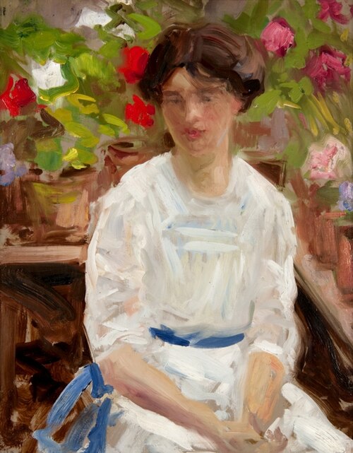 Lady in White, 1910, Francis Cadell