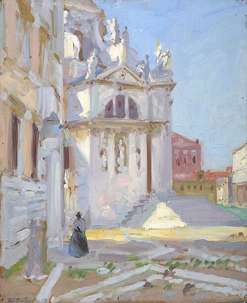 Santa Maria della Salute, Venice, 1910, Francis Cadell