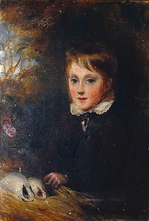 Charles 'Carlino' Brown (1820–1901), Aged 6, 1826, Joseph Severn