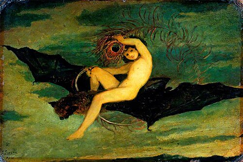 Ariel (from William Shakespeare's 'The Tempest'), 1826, Joseph Severn