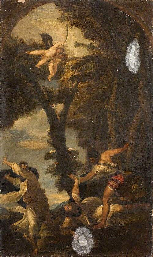 The Death of Saint Peter Martyr, 1900, Joseph Severn