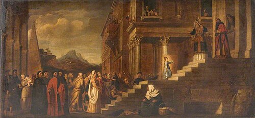 The Presentation of the Virgin (after Titian), , Joseph Severn