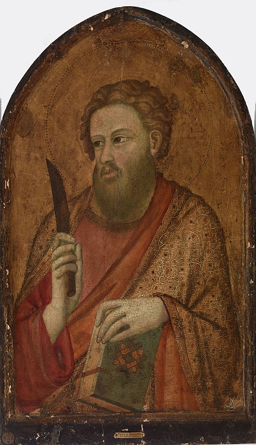 Saint Bartholomew, , Pacino di Bonaguida