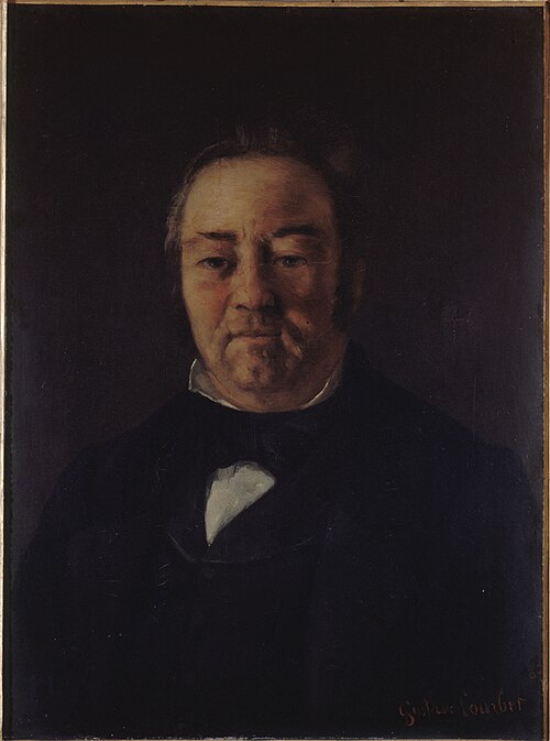 Portrait de Monsieur Corbinaud, 1863, Gustave Courbet