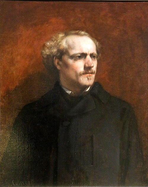 Portrait de André Grangier, 1855, Gustave Courbet