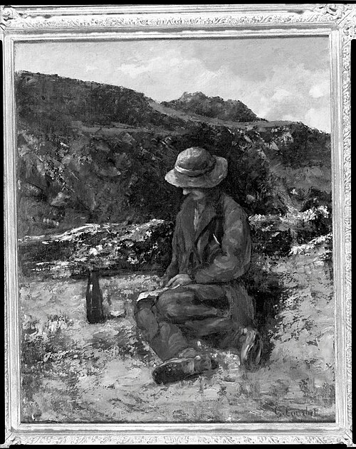 A Stone Cutter, 1875, Gustave Courbet