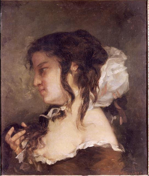 La Réflexion, 1864, Gustave Courbet