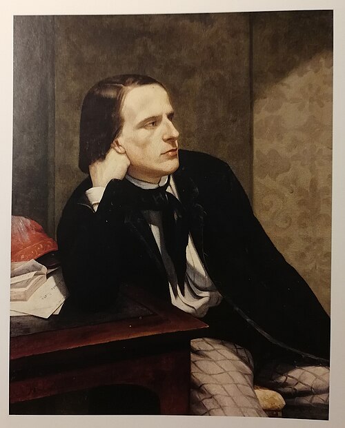 Portrait de Paul Ansout, 1844, Gustave Courbet