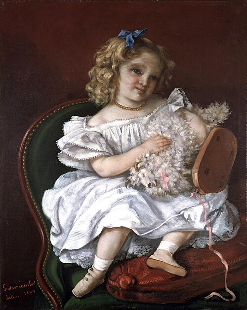 Béatrice Bouvet, 1864, Gustave Courbet