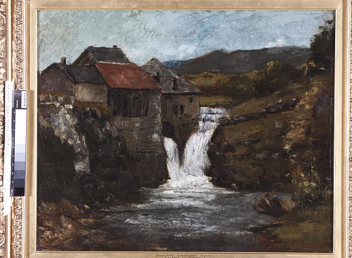 The Mill at Orbe, 1875, Gustave Courbet