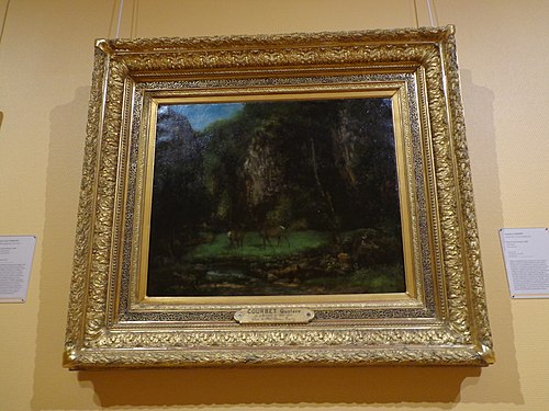 Réserve de chevreuils, 1869, Gustave Courbet