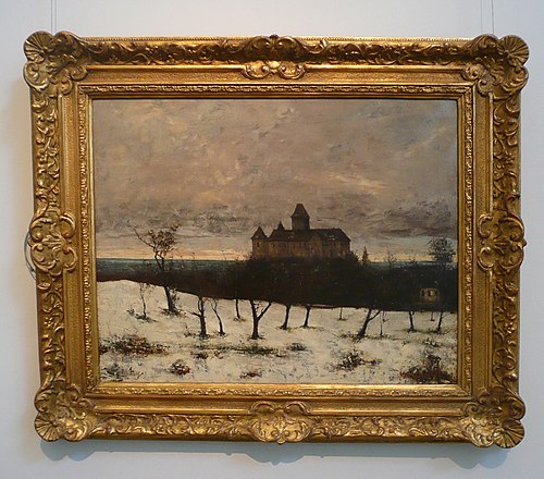 Château de Blonay, 1875, Gustave Courbet