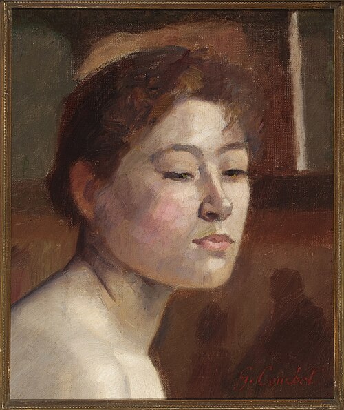 Portrait d'une femme, 1862, Gustave Courbet