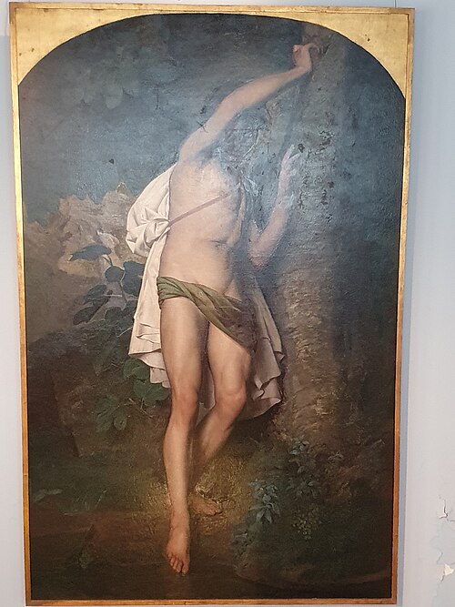 Narciso, 1852, Gustave Courbet