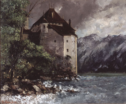 Château de Chillon, 1873, Gustave Courbet