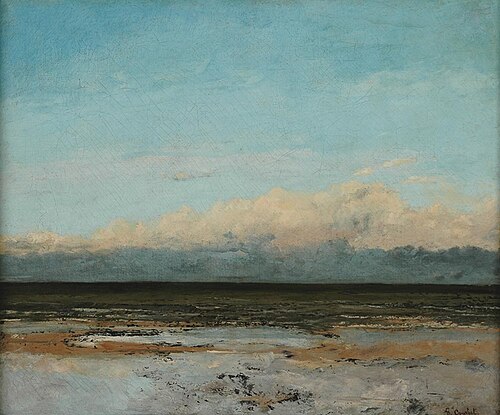 Marée montante, 1860, Gustave Courbet