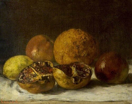 Pomegranates, 1871, Gustave Courbet