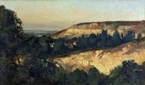 La Vallée, , Gustave Courbet