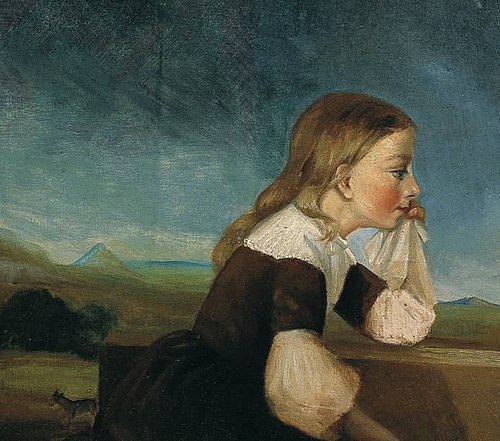 Portrait de Juliette, 1843, Gustave Courbet