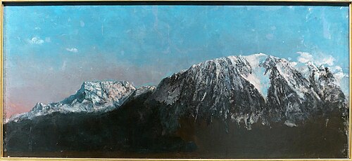 Panorama des Alpes, 1876, Gustave Courbet