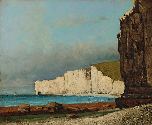 Küstenlandschaft, 1866, Gustave Courbet