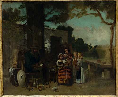 Le Rétameur, 1841, Gustave Courbet