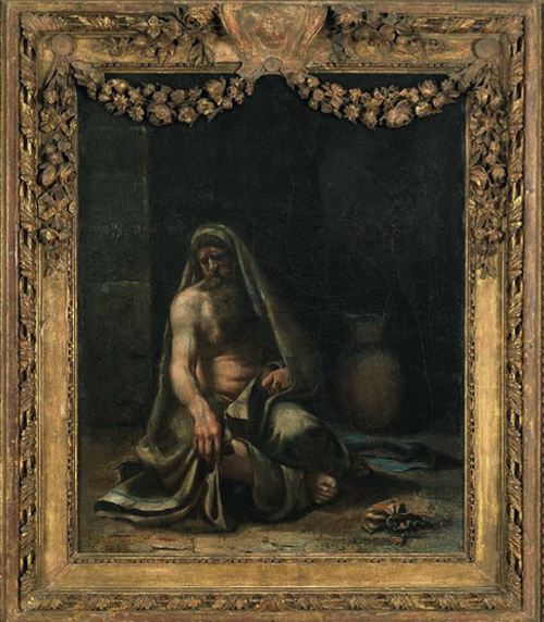 Prisonnier du dey d'Alger, 1844, Gustave Courbet