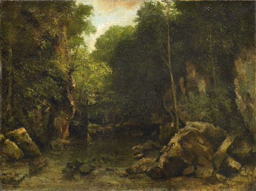 Le Puits-Noir, 1865, Gustave Courbet