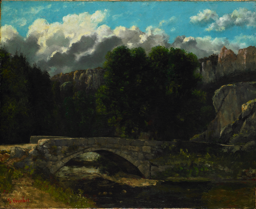 Le Pont de Fleurier, 1873, Gustave Courbet