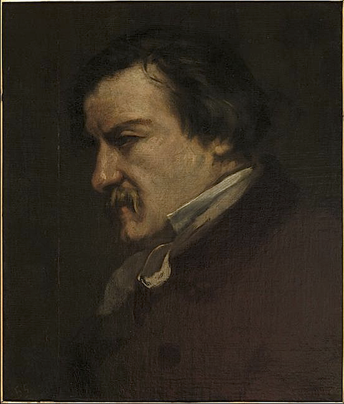 Portrait of Champfleury, 1855, Gustave Courbet