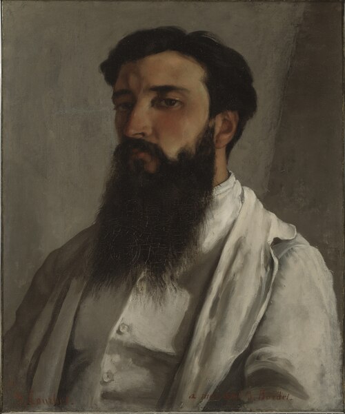 portrait de Jules Bordet, 1870, Gustave Courbet