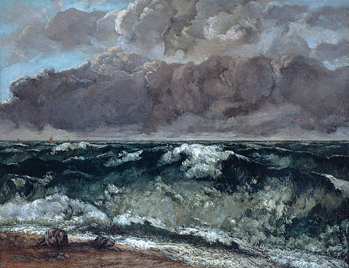 The Wave, 1860, Gustave Courbet