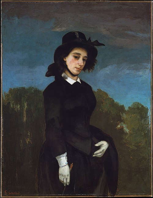 L'Amazone, 1856, Gustave Courbet