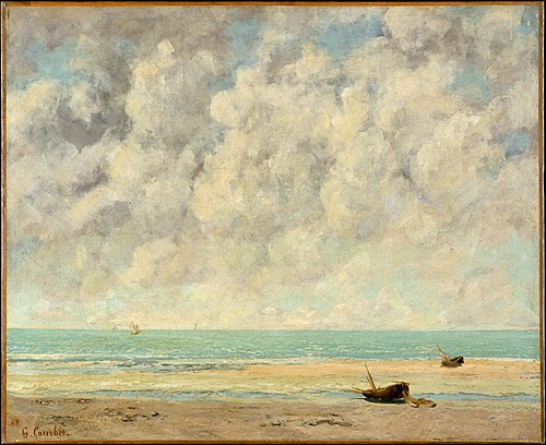Mer calme, 1869, Gustave Courbet