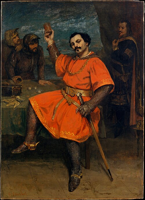 Louis Gueymard dans le rôle de Robert le Diable, 1857, Gustave Courbet