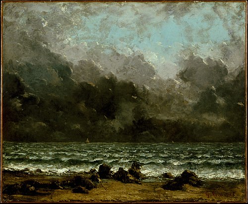 La Mer, 1865, Gustave Courbet