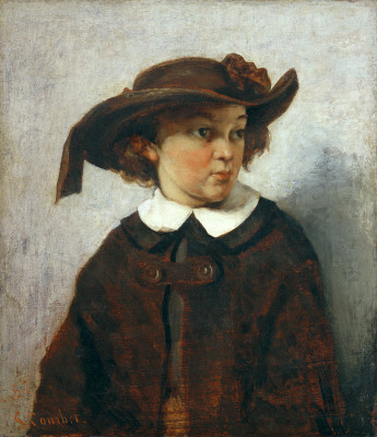 Portrait of a Young Girl, 1857, Gustave Courbet