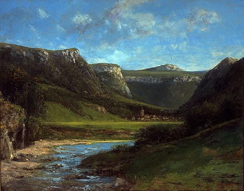 Paysage du Jura, 1864, Gustave Courbet