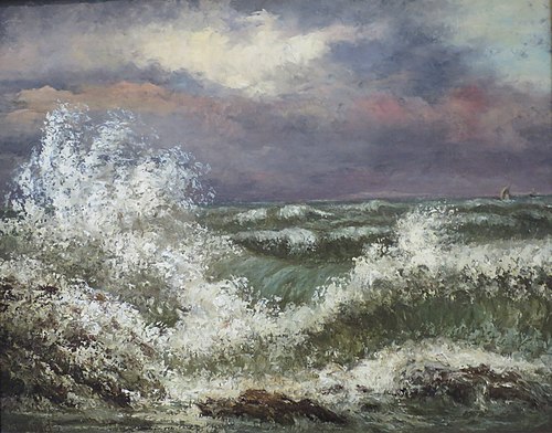 The Wave, 1869, Gustave Courbet